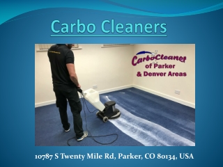 Get the best cleaning of the carpets done by the Carbo Cleaners