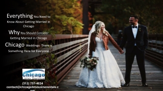Everything You Need to Know About Getting Married in Chicago Limo Service