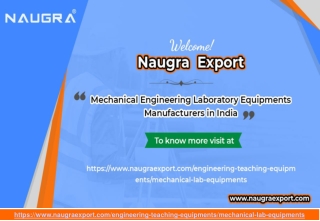 Mechanical Engineering Laboratory Equipments Manufacturers