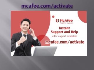 mcafee.com/activate - McAfee Retail card