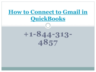 How to Connect to Gmail in QuickBooks