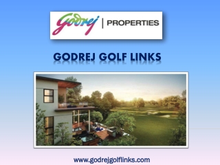 Godrej Golf Links Evoke