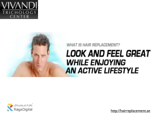 Non Surgical Hair Replacement Clinic UAE