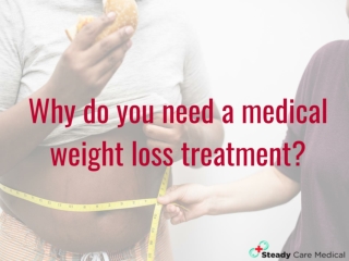 Why do you need a medical weight loss treatment?