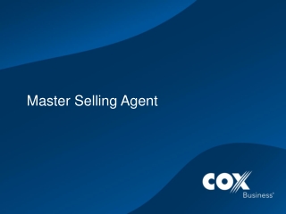 Master Selling Agent