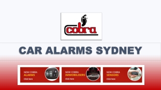 Cobra Australasia – The Need of Car Alarm Systems in The Recent Times