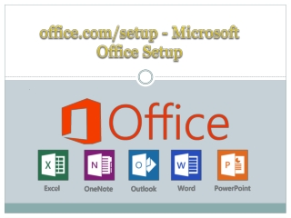 office.com/setup - Microsoft Office Setup