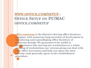 Office.com/setup Office Antivirus Support
