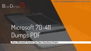 Microsoft MCSA 70-411 Preparation-Materials Study Guide