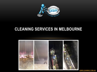 Cleaning Services in Melbourne