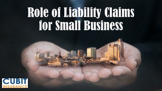Role of Liability Claims for Small Business