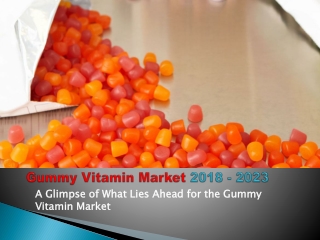 Gummy Vitamin Market