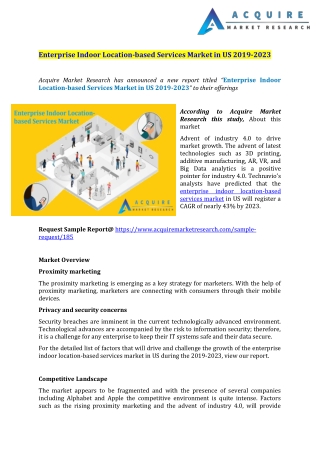 Enterprise indoor location Market Analysis- Application, Type, Voltage, End-User, Category, Global Trends and Forecast