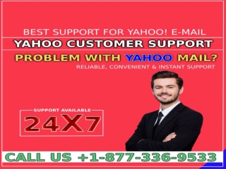 Yahoo Customer Care Number 1 (877) 336 9533