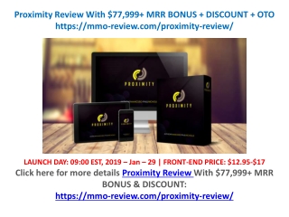 Proximity Review Bonus Discount OTO