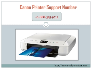 Canon Printer Support Number