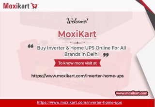 Buy Inverter & Home UPS Online