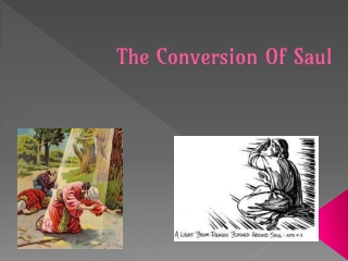 The Conversion Of Saul