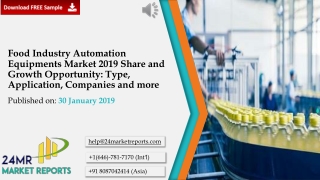 Food Industry Automation Equipments Market Research Report 2019