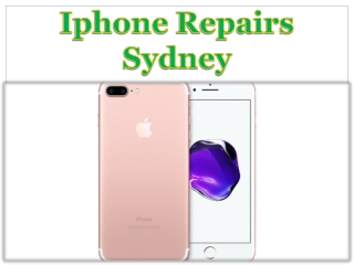 Iphone Repairs Sydney