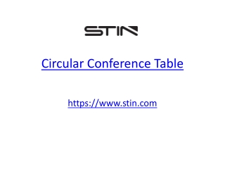 Circular Conference Table