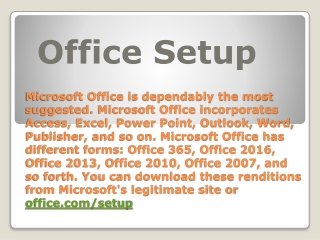 office.com/setup – office antivirus activation support