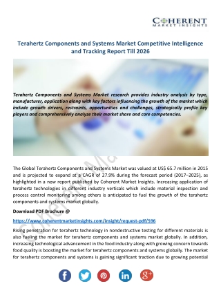 Terahertz Components and Systems Market