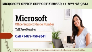 Microsoft office support number 1-877-756-9341