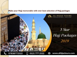 Hajj and Umrah packages
