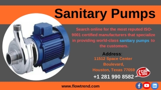 Sanitary Pumps