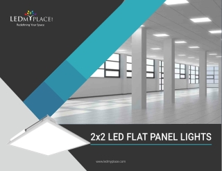 Led Panel Light 2x2 - Industrial Lighting‎ - USA