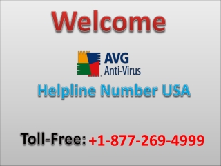 AVG Antivirus Helpline Number USA 1-877-269-4999