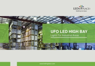 150W LED UFO High Bay Lights from LEDMyplace