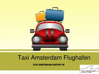 Taxi amsterdam flughafen