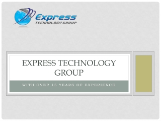 Express Technology Group | Electronic Component Wholeseller Supplier