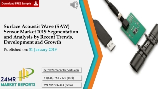 Surface Acoustic Wave (SAW) Sensor Market 2019 Segmentation and Analysis by Recent Trends, Development and Growth