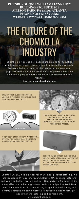 Best Looking Online Branded Clocks and Wireless PA Speaker System