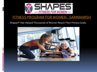 Female Fitness Center in Sammamish