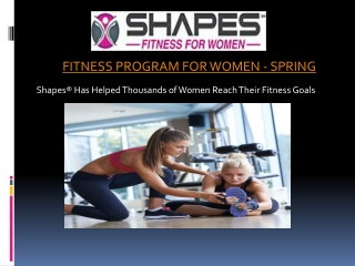 Female Fitness Center in Spring