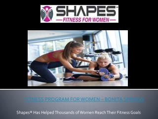 Female Fitness Center in Bonita Springs