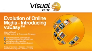 Visual Unity - The Evolution of Online Media (v3.4, vuEasy)