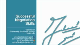 Management - Successful Negotiation Skills '13, (v1.6)