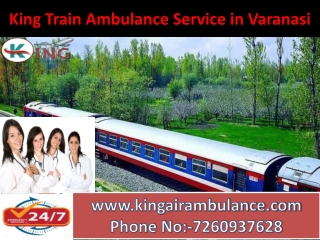 Hire the Life Saving Train Ambulance Service in Varanasi