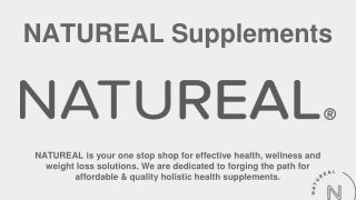 All Natural Supplements - NATUREAL