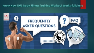 Know How EMS Body Fitness Training Workout Works-fullcircle