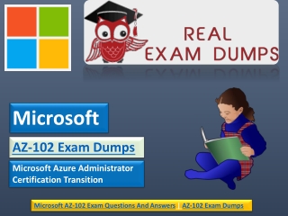 100% Validated Microsoft AZ-102 Dumps | Realexamdumps.Com
