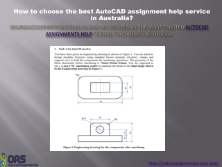 How to choose the best AutoCAD assignment help service in Australia?