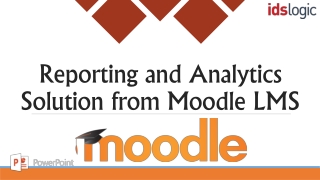 Reporting and Analytics Solution from Moodle LMS