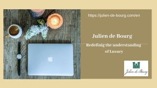 Mens Luxury Watches - Julien de Bourg