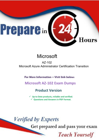 How to Improve Microsoft AZ-102 2019 Updated Exam Dumps